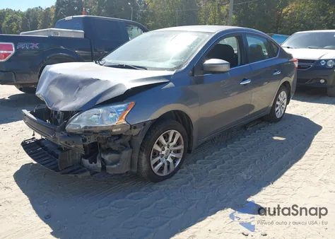 2015 Nissan Sentra Sv z USA, uszkodzony, nr VIN 3N1AB7AP0FL644390